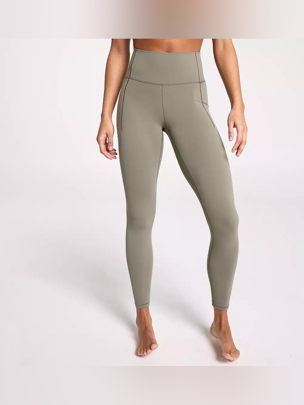 CALIA Women's Inspire High Rise 7/8 Legging- Muted Green-NWOT